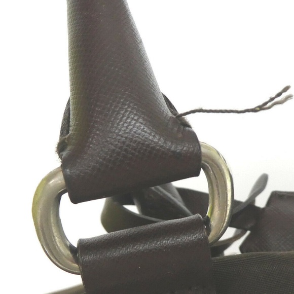 PRADA extra large Boston travel bag Nylon Leather - Picture 8 of 8